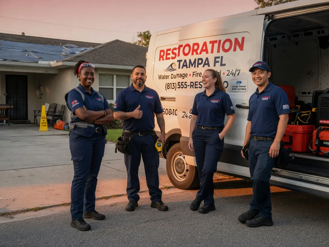 Water Damage Restoration company in Ponder, TX